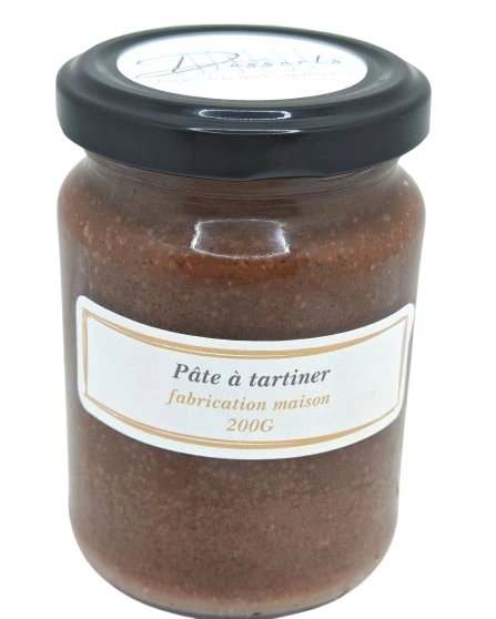 Pâte à tartiner cacao et praliné noisette maison